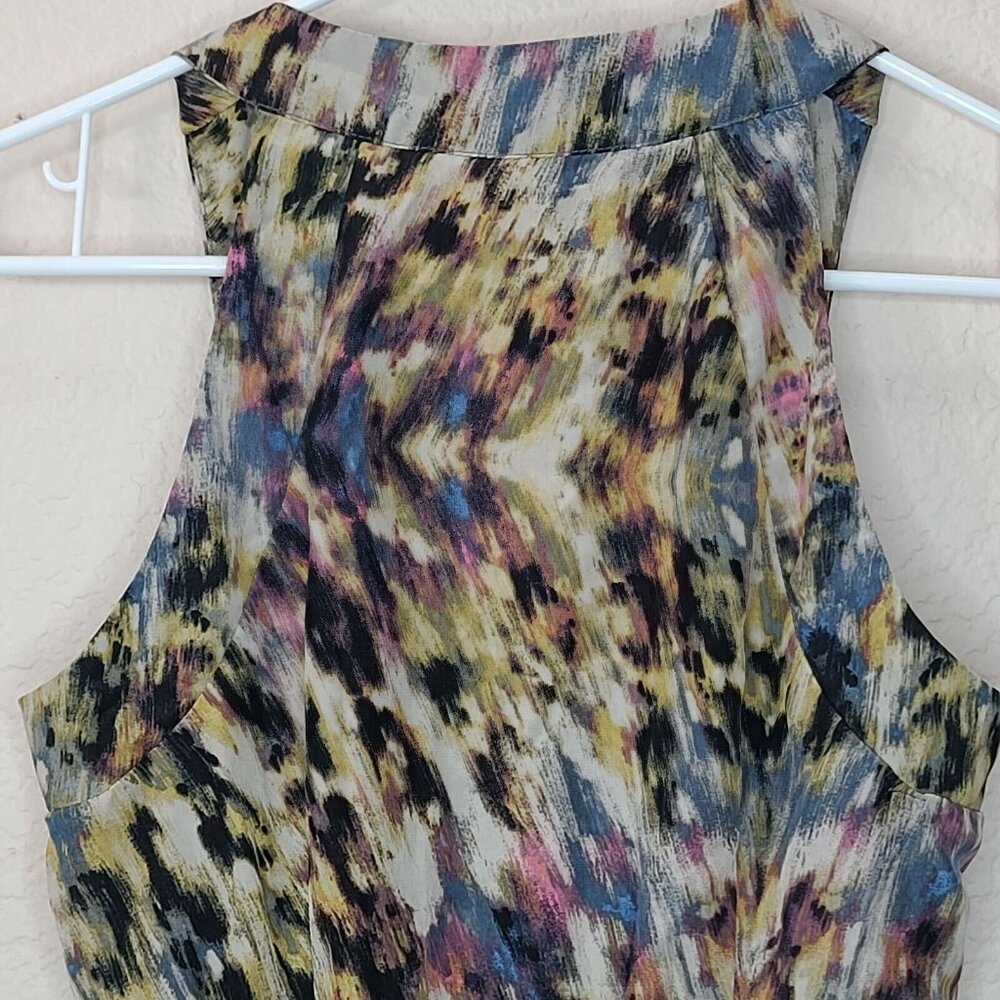 Mimi Chica Dress Juniors Medium Black Colorful Ombre Tie Dye Mini Casual Summer - Picture 11 of 12